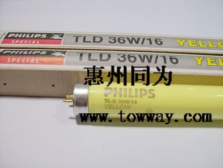 供应飞利浦黄光灯管 TLD 36W/16 36W（直管型）